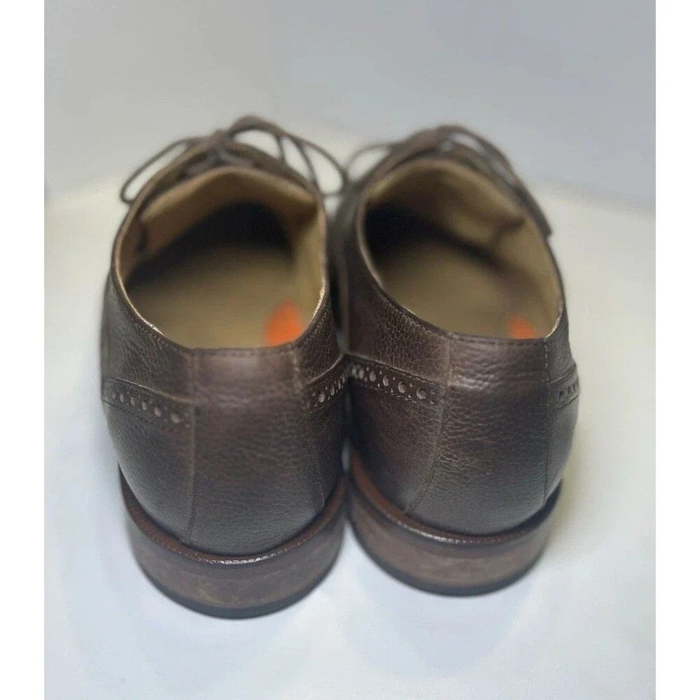 Cole Haan Men's Carter Grand Wing Oxford Chestnut Grain Size 10.5 Wide